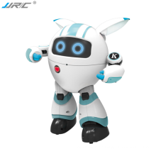 HOSHI JJRC R14 Intelligent Remote Control Round Robot Support Walk Slide Dance Various LED Light RC Robots Toy For Kids